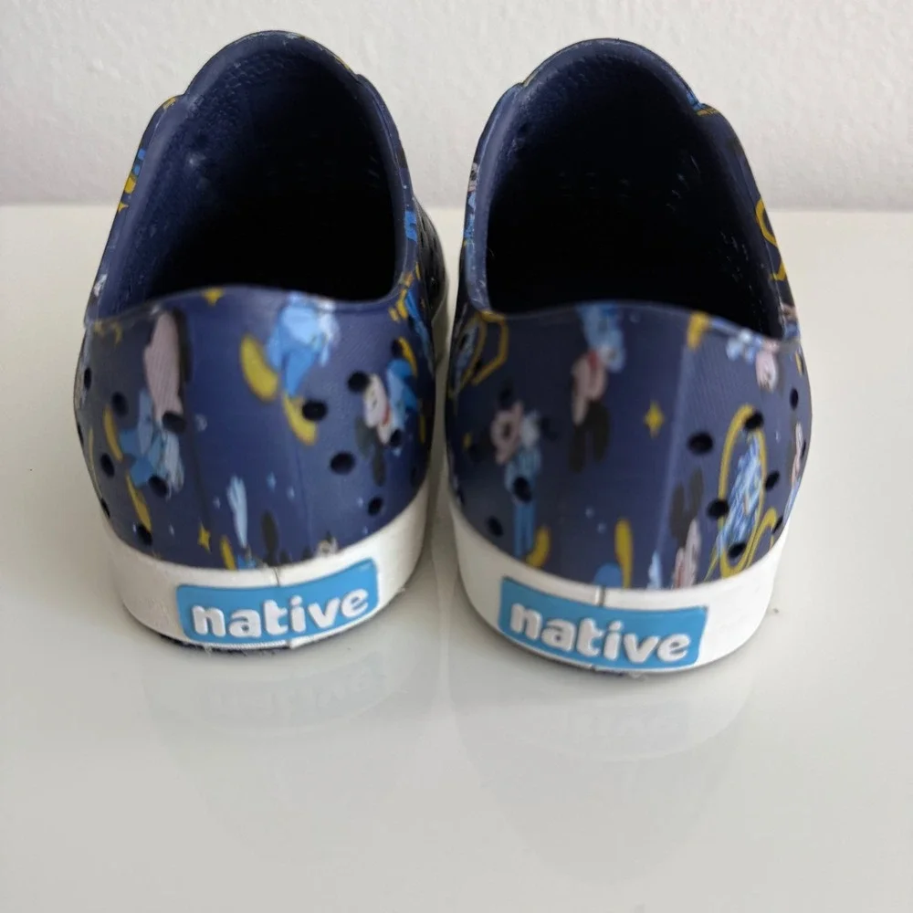 Disney x Native Jefferson 50th Anniversary Mickey Mouse Shoes Navy Blue C 10